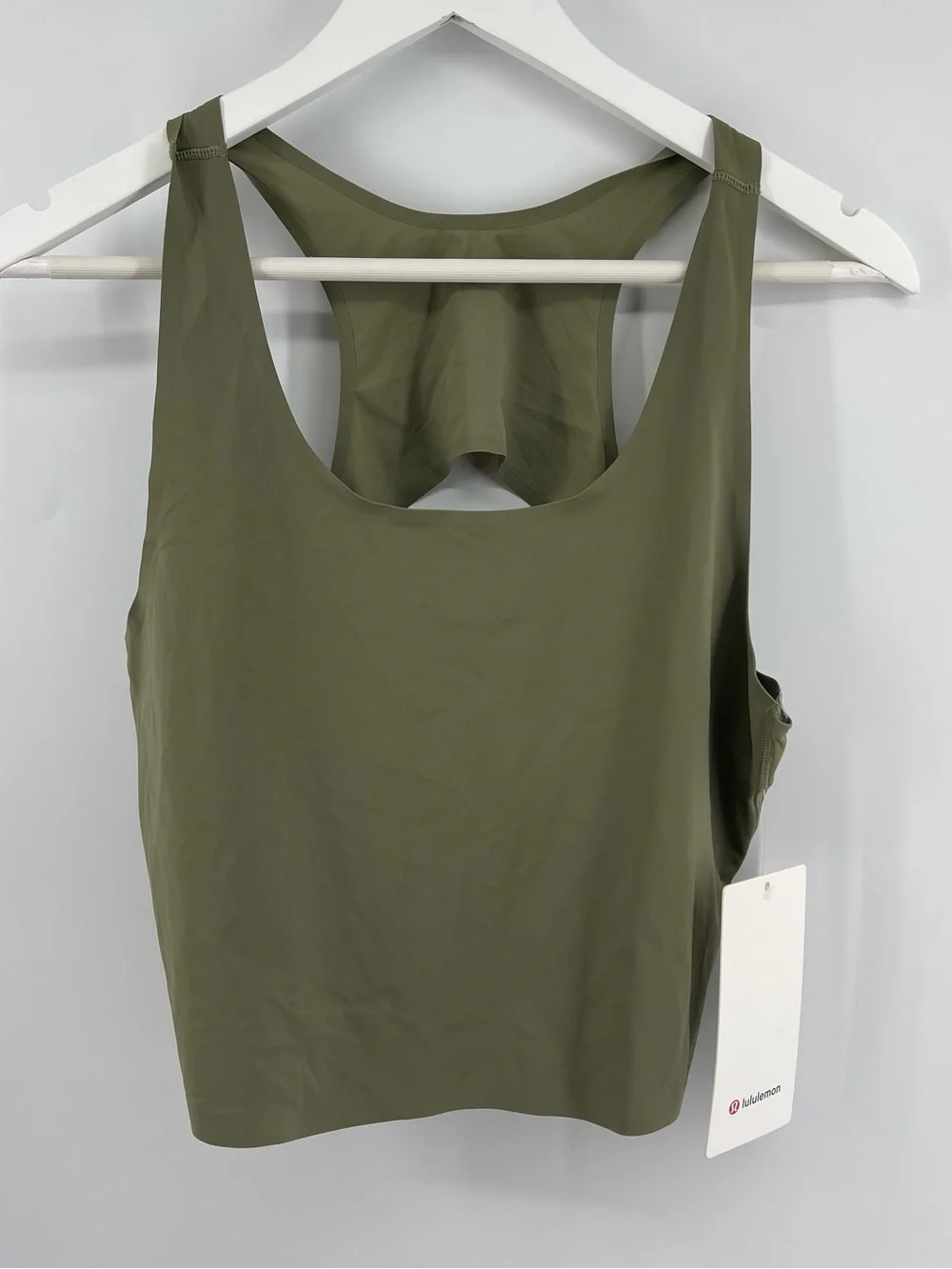 Lululemon Fast and Free Tank Top Light
Bay Leaf Woman’s Size XL - Picture 3 of 5